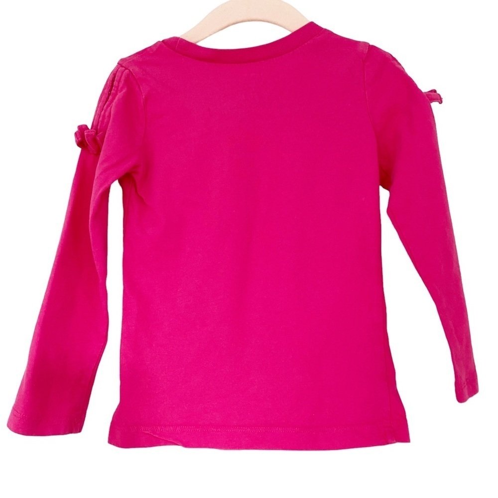 Carter’s Girls Toddler Shirt interactive jersey Cold Shoulder long Sleeve 3T - Picture 3 of 8